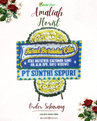 Papan Bunga Duka di Wampu