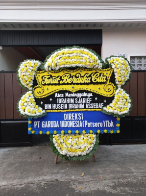 Papan Bunga Duka di Wampu